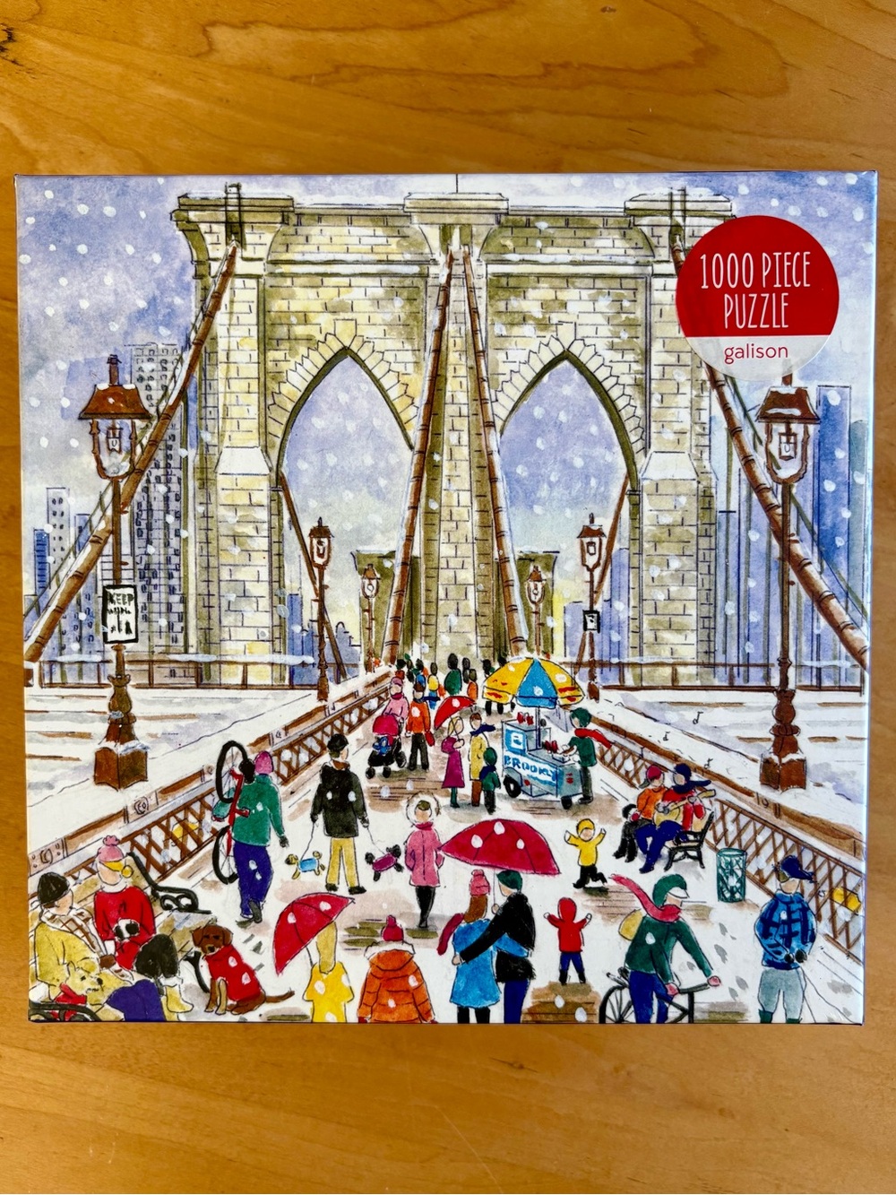 Galison Brooklyn Bridge 1000-Piece Puzzle